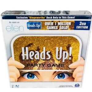 5 for $25| Heads Up! Party Game 3rd Edition As Seen‎ on the Ellen Degeneres